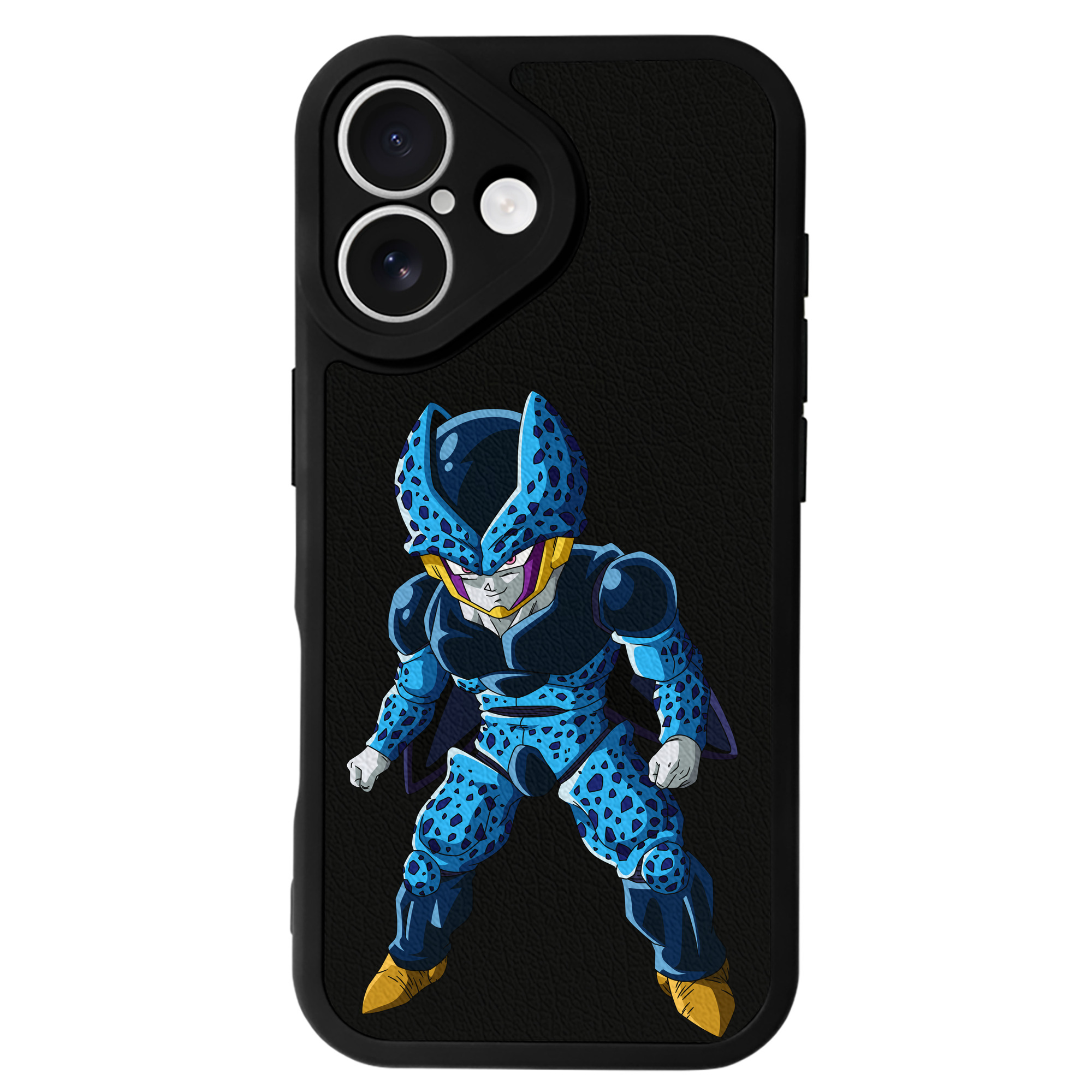 （画像用） ドラゴンボール セル DRAGON BALL Cell 【iPhone 16シリーズ対応】シリコンスマホケース（レザー調） 材質：シリコン